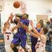 Pioneer's Tevis Robinson jumps to make a basket during their game against Pinckney at Chelsea's holiday basketball tournament on Thursday Dec. 27th.
Courtney Sacco I AnnArbor.com 